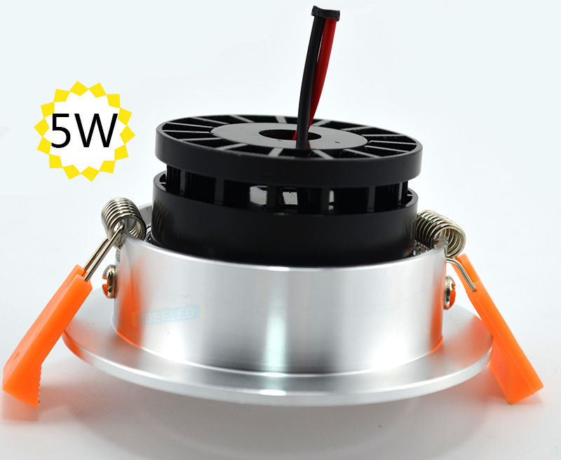 Foco DOWNLIGHT empotrable en techo 3w-5w-7w - Imagen 5