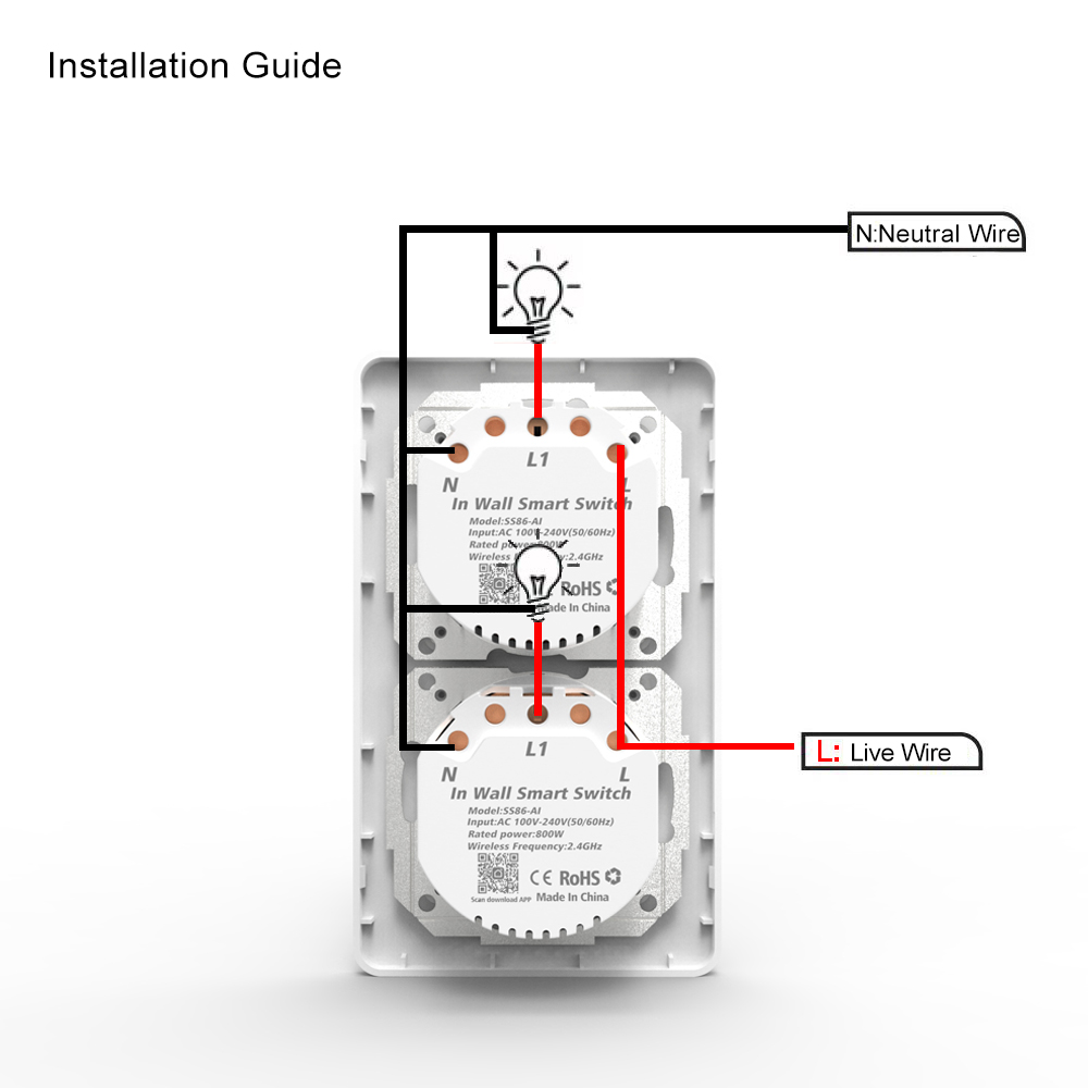 Mecanismos elétricos inteligentes, varios marcos, colores y modelos, control por voz Alexa y Google - Imagen 31