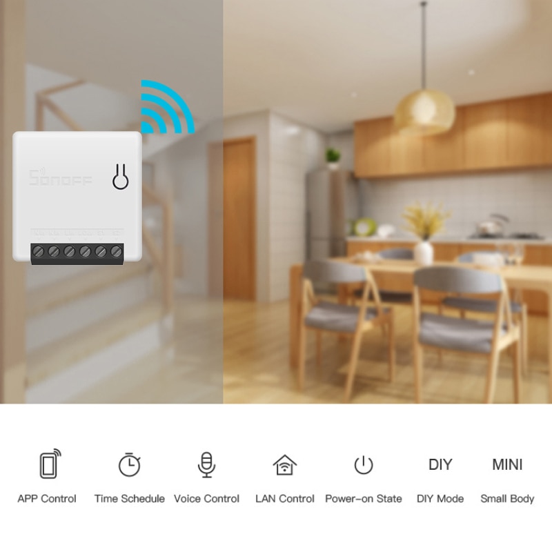 Interruptor wifi 1 circuito - compatible con Alexa y Google Home. - Imagen 5
