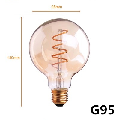 Bombilla LED retro estilo edison E27, lámpara iluminación decoración - Imagen 8