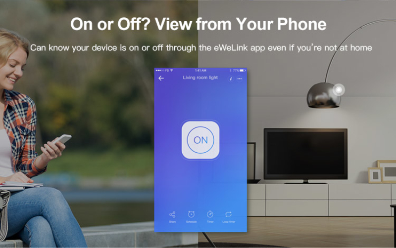 Interruptor wifi 1 circuito - compatible con Alexa y Google Home. - Imagen 10