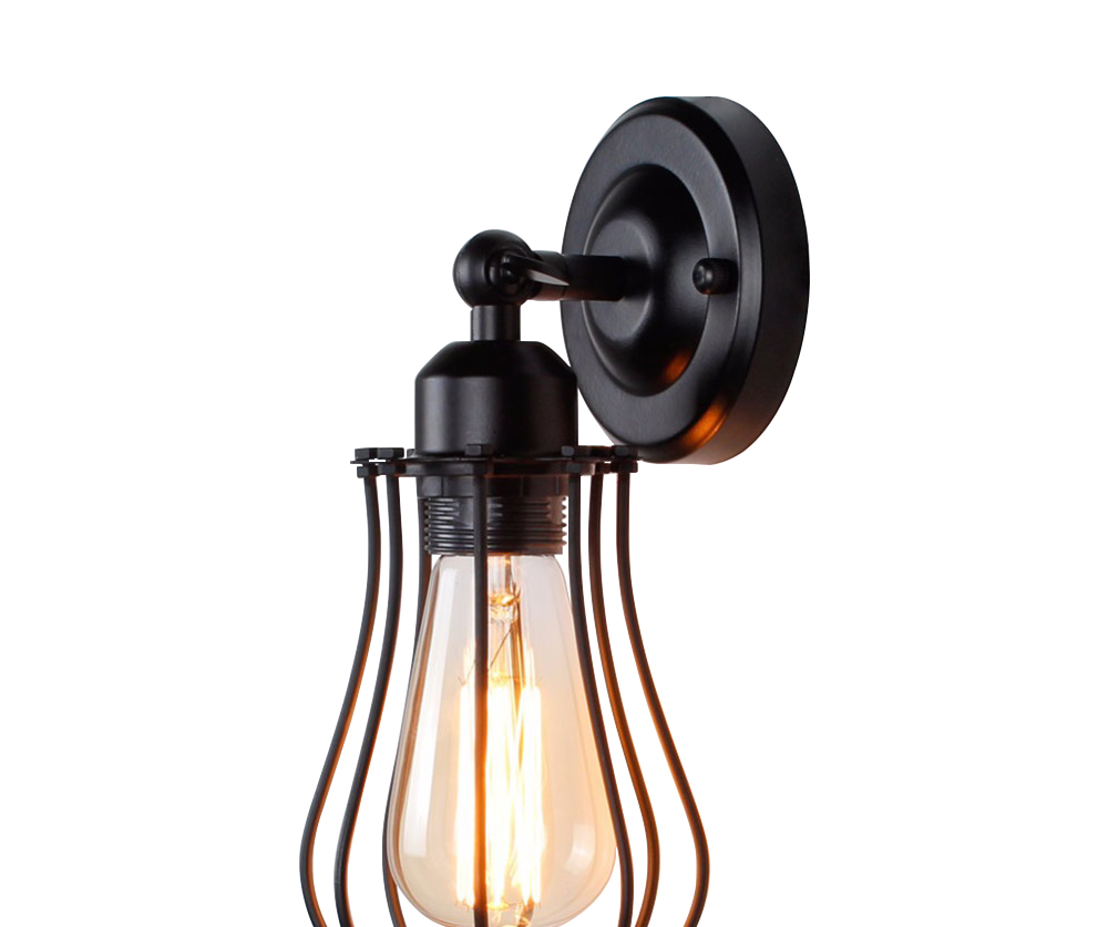 Apliques de pared estilo vingate, admiten bombillas E27desde 2W hasta 15W - Imagen 23