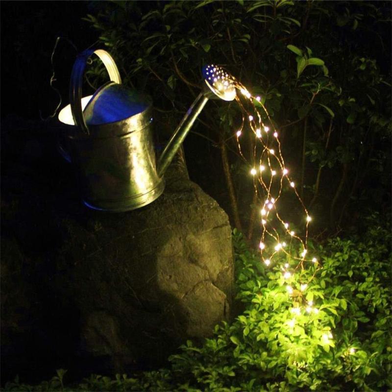 Tira de led decorativa con 100/200 leds intemperie, cableado flexible. - Imagen 4