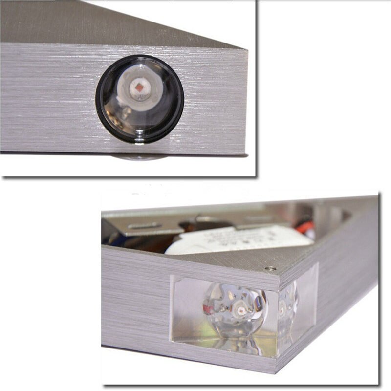 Proyector pared luz decorativa efectos luminosos cruzados, en pieza de aluminio potencia 3W - Imagen 6