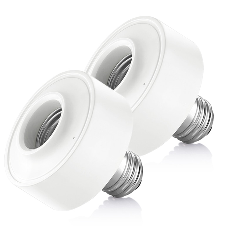 Casquillo portalámparas inteligente Wifi. Para bombillas E27, control por voz Google Home Alexa - Imagen 4