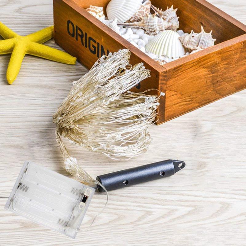 Tira de led decorativa con 100/200 leds intemperie, cableado flexible. - Imagen 21