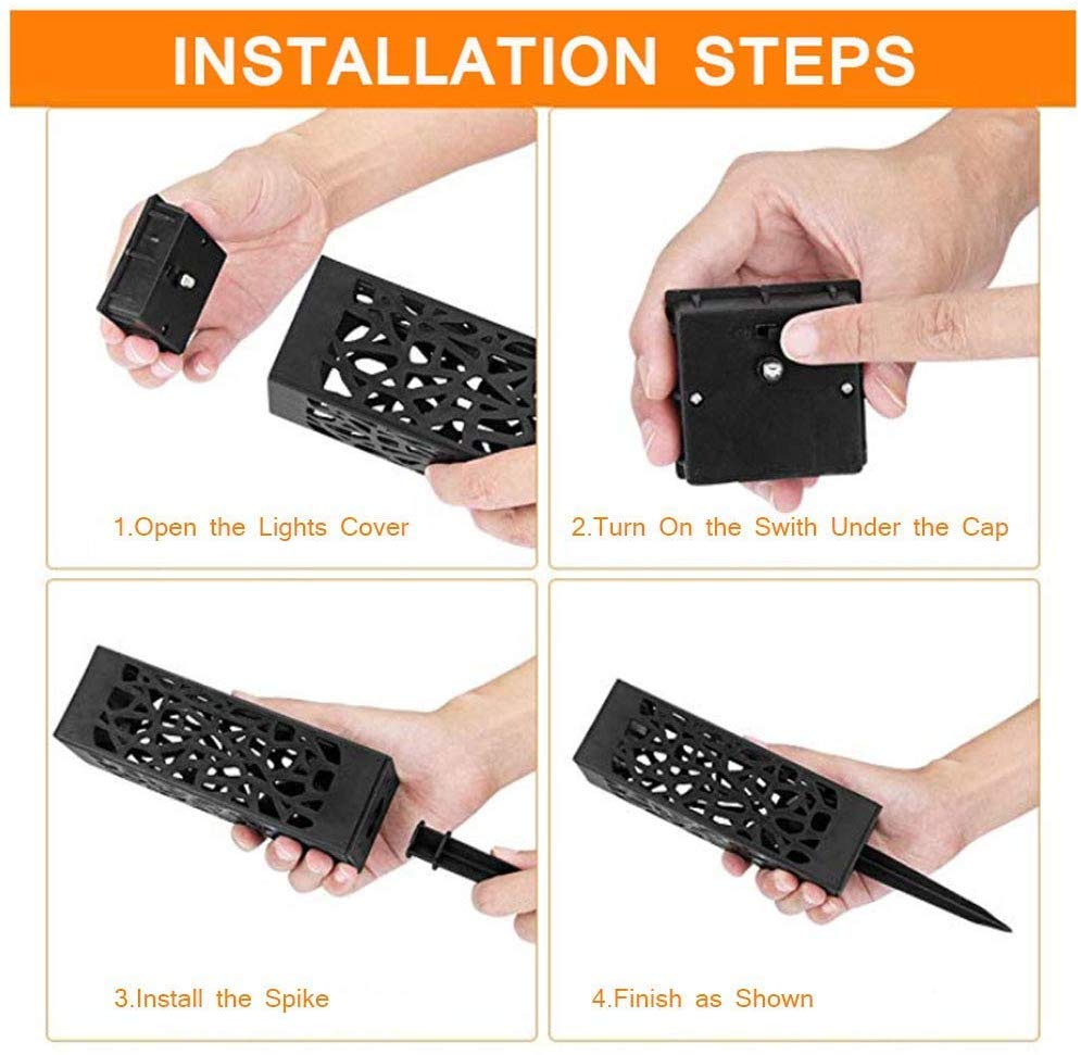 Luminaria solar para suelos paseos jardines - Imagen 6