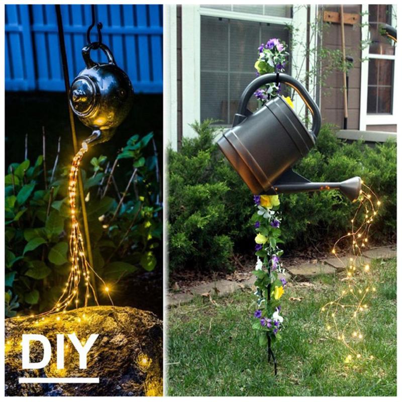 Tira de led decorativa con 100/200 leds intemperie, cableado flexible. - Imagen 10