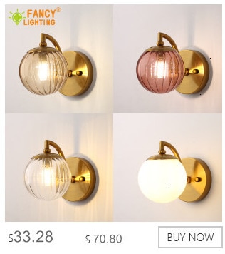 Aplique de pared con 1 o 2 brazos, incluida la bombilla LED. Diseño en cristal y latón dorado - Imagen 15