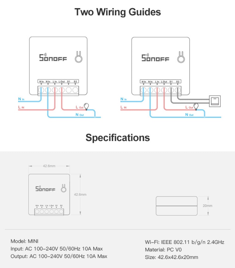 Interruptor wifi 1 circuito - compatible con Alexa y Google Home. - Imagen 11
