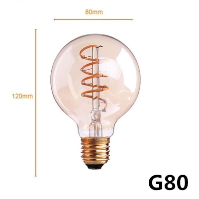 Bombilla LED retro estilo edison E27, lámpara iluminación decoración - Imagen 13