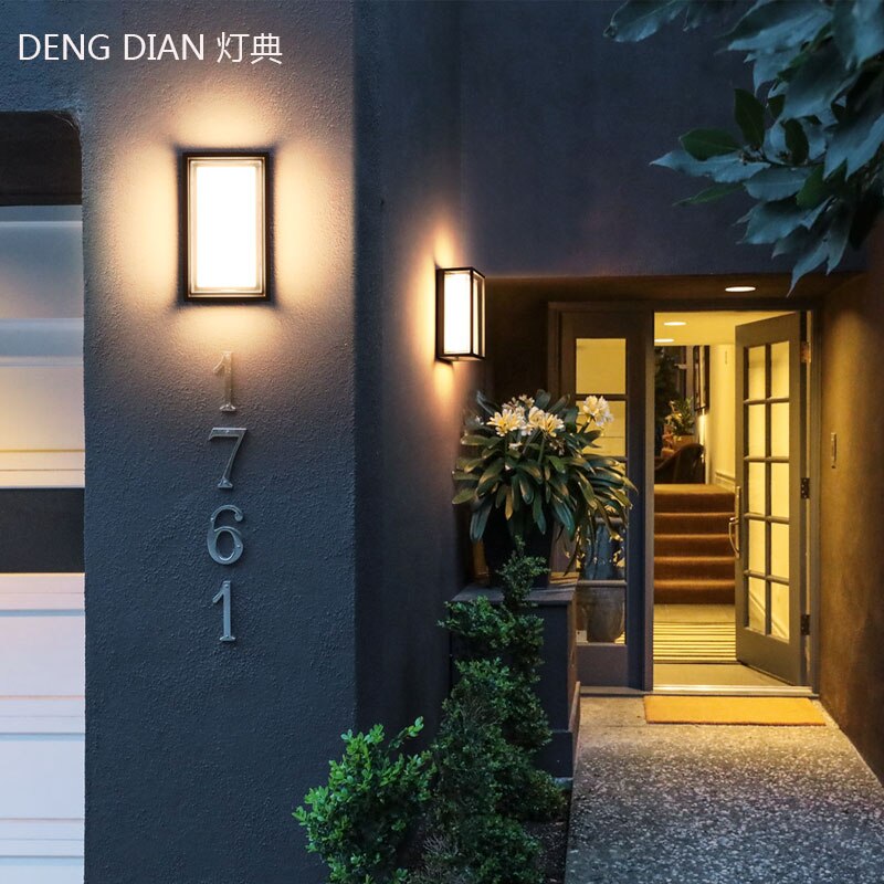 Aplique pared exterior jardines muros accesos - Imagen 2