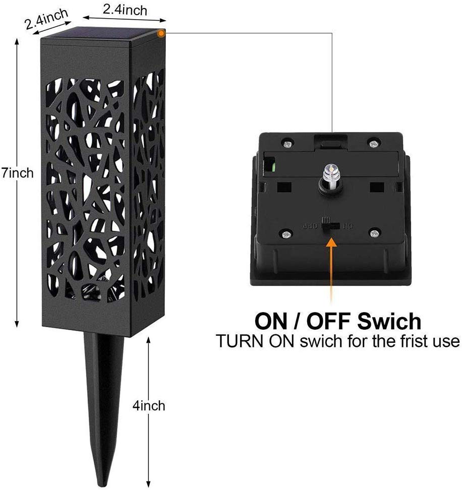 Luminaria solar para suelos paseos jardines - Imagen 5