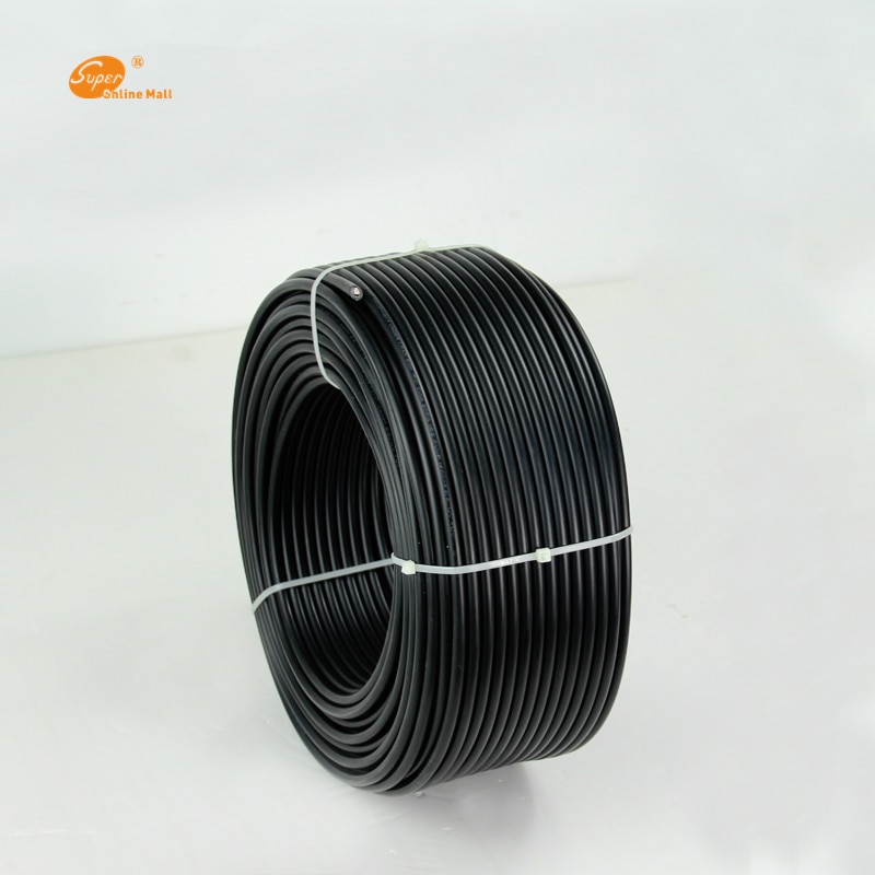 Rollo cable de 5 metros rojo o negro para instalaciones energia solar, sección 4mm, conectores MC4 - Imagen 9