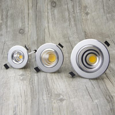 Foco regulable LED Downlight empotrable en el techo 6W 9W 12W 15W