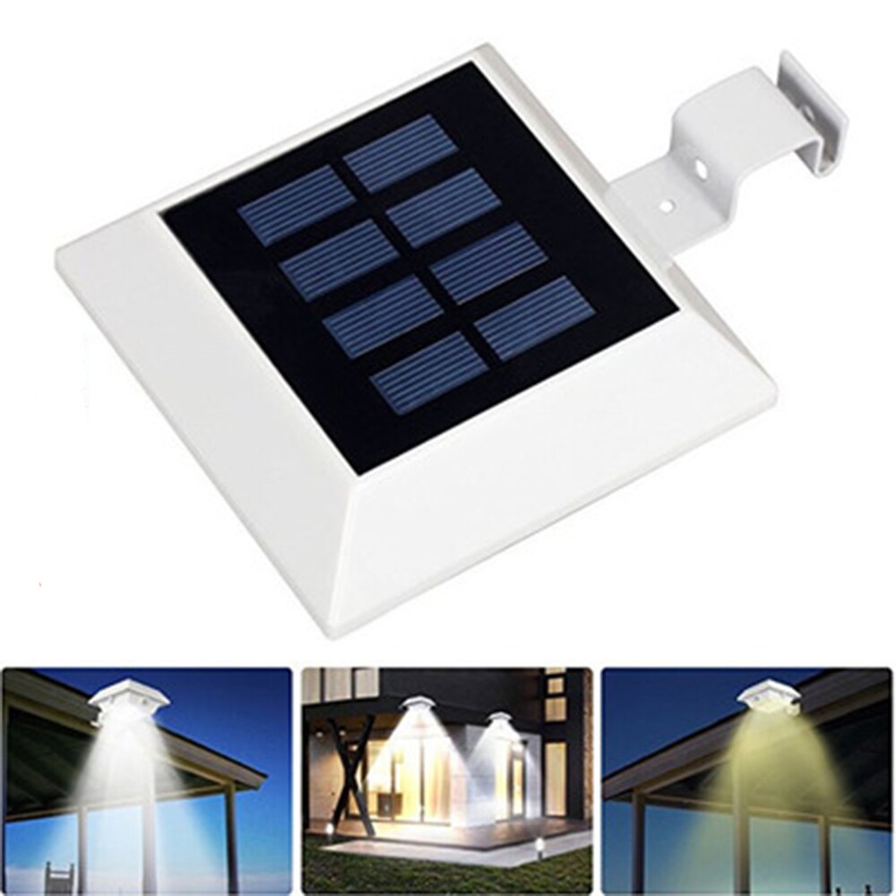 Proyector exterior con energia solar encendido automático, elegante diseño ideal aquitectura moderna - Imagen 3