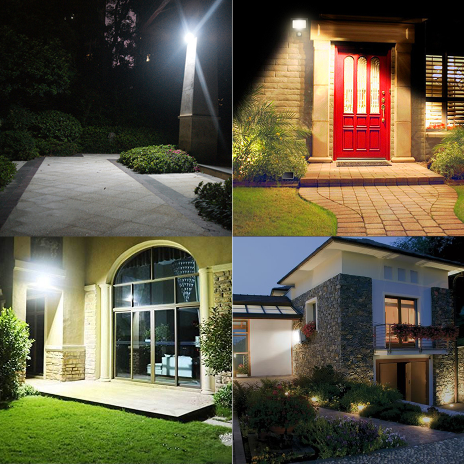 Proyector LED de exterior con sensor de movimiento, potencia 20W 30W 50W, intemperie - Imagen 5