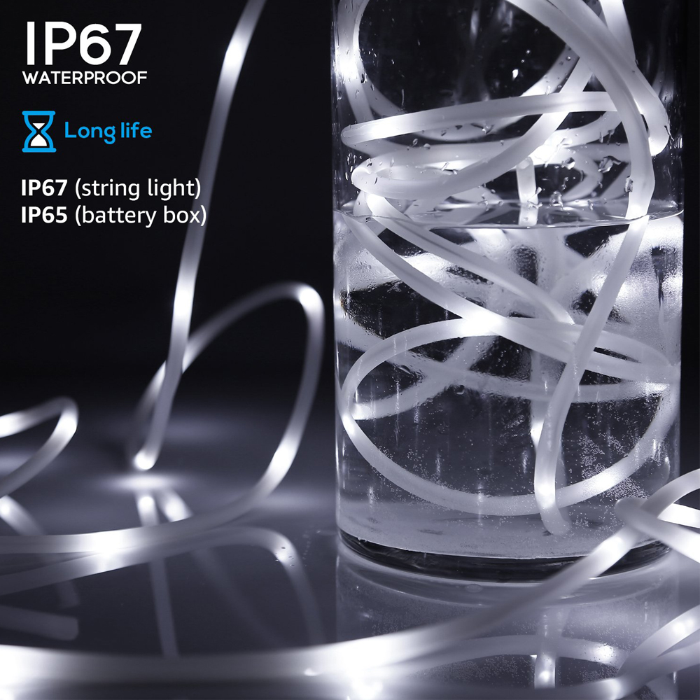 Tira de led energía solar de 7m y 12m - Imagen 4