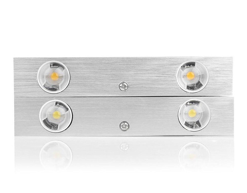 Proyector pared luz decorativa efectos luminosos cruzados, en pieza de aluminio potencia 3W - Imagen 14