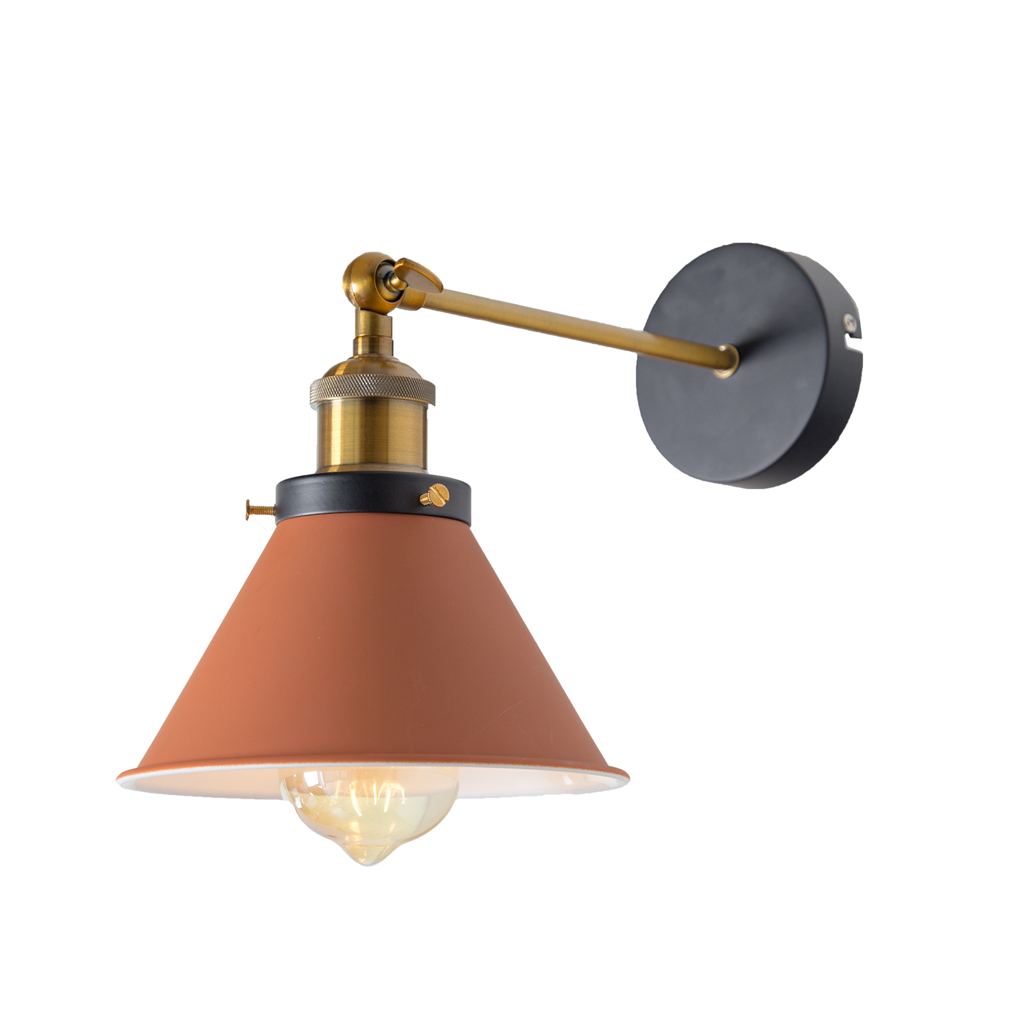 Aplique pared estilo industrial vintage, lámpara de lectura, lámpara cabecero cama mod 10074 - Imagen 19