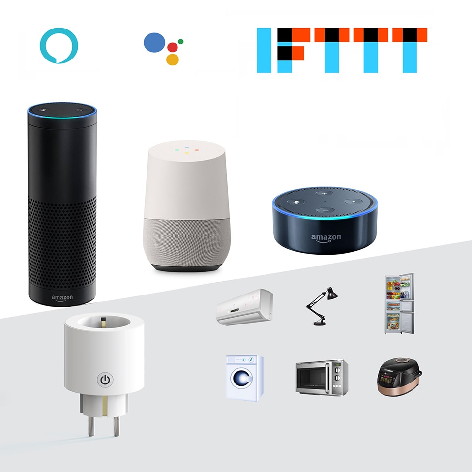 Enchufe inteligente Wifi compatible Amazon Alexa y Google - Imagen 9