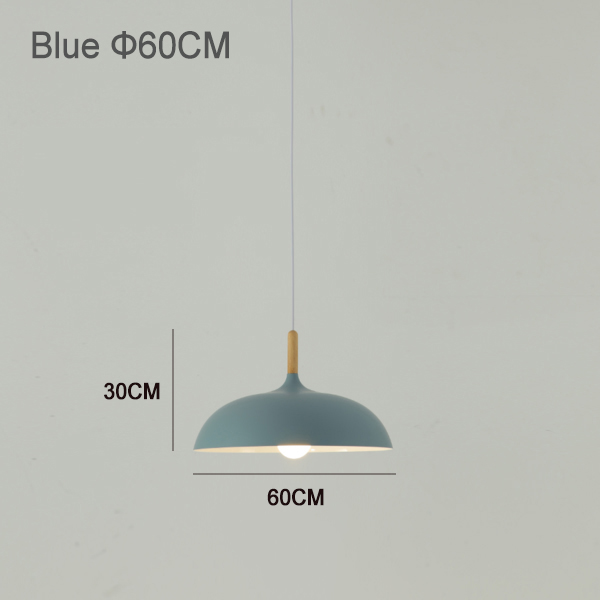 Incluye bombilla LED de 12w como regalo varios colores luz colgante de comedor negro amarillo azul E27 lámparas colgantes para dormitorio Hotel - Imagen 12