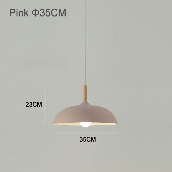 Incluye bombilla LED de 12w como regalo varios colores luz colgante de comedor negro amarillo azul E27 lámparas colgantes para dormitorio Hotel - Imagen 19