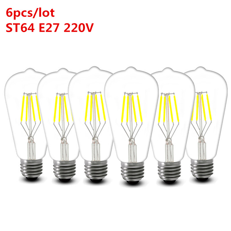 Bombillas LED de filamento - estilo Edison - Lote 6 unidades - Imagen 7