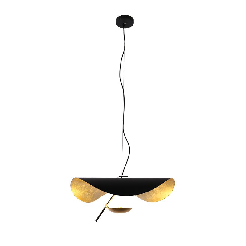 Lámpara de techo estilo ondulado reflejos dorados - Imagen 6