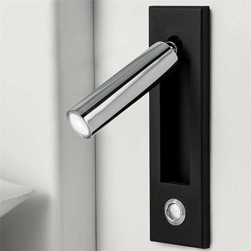 Lámpara cabecero de cama, led 2W lámpara de lectura, Luz cabecero cama - Imagen 8