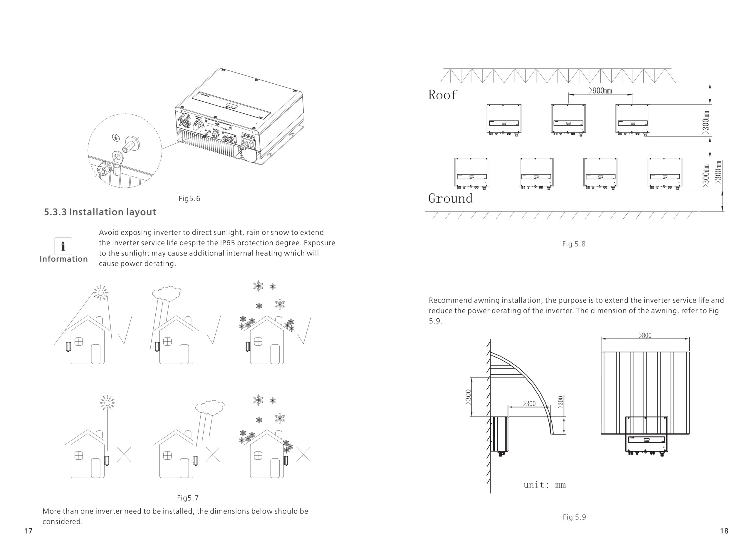 Inversor para energía solar conexión a red 12Kw 13Kw 15Kw trifásicos marca GROWATT - Imagen 7