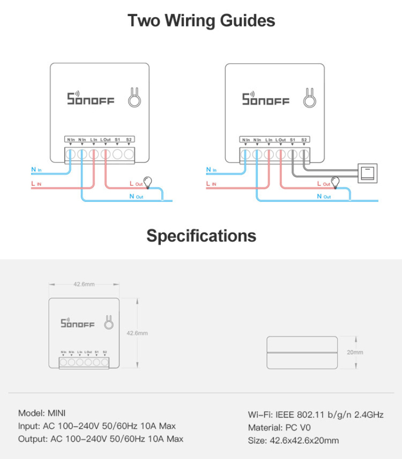 Interruptor wifi 1 circuito - compatible con Alexa y Google Home. - Imagen 13