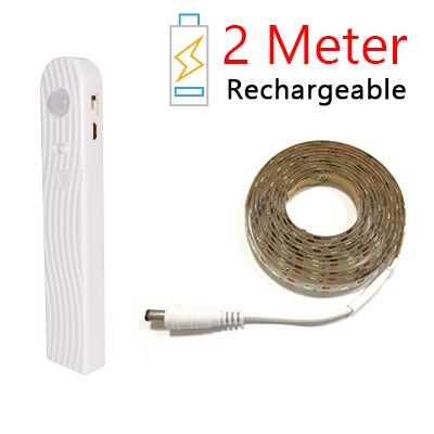 Tiras de led de 1m 2m o 3m para escaleras pasamanos luz indirecta encendido automático - Imagen 12