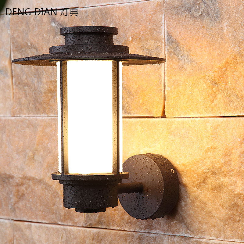 Aplique pared para exterior arquitectura moderna casquillo bombilla E27