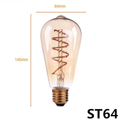 Bombilla LED retro estilo edison E27, lámpara iluminación decoración - Imagen 12