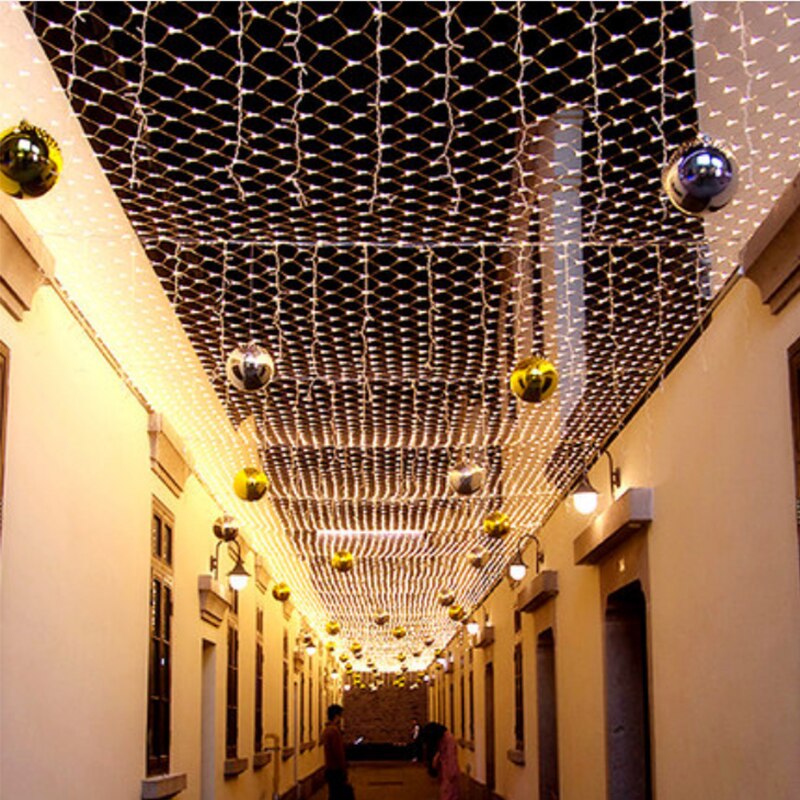 Cortina de leds decorativos para navidad guirnaldas iluminación singular, cortina de luz - Imagen 6