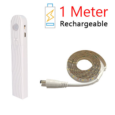 Tiras de led de 1m 2m o 3m para escaleras pasamanos luz indirecta encendido automático - Imagen 10