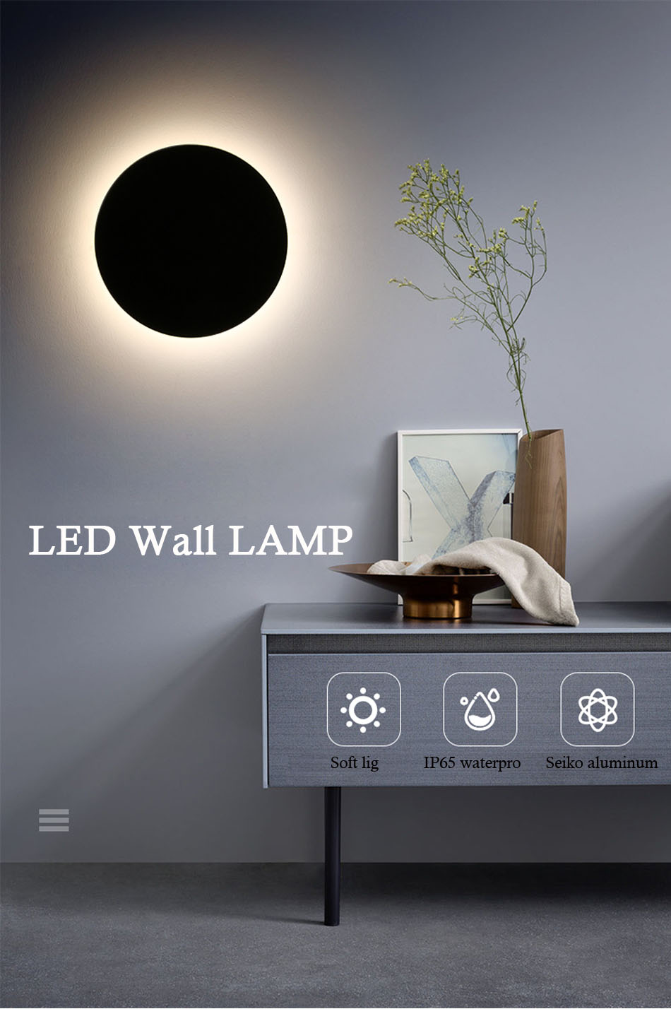 Moderno plafón de pared para dormitorio salón recibidores, diseño elegante estilo nórdico - Imagen 15