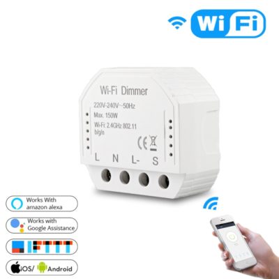 Dimmer interruptor regulador de luz wifi