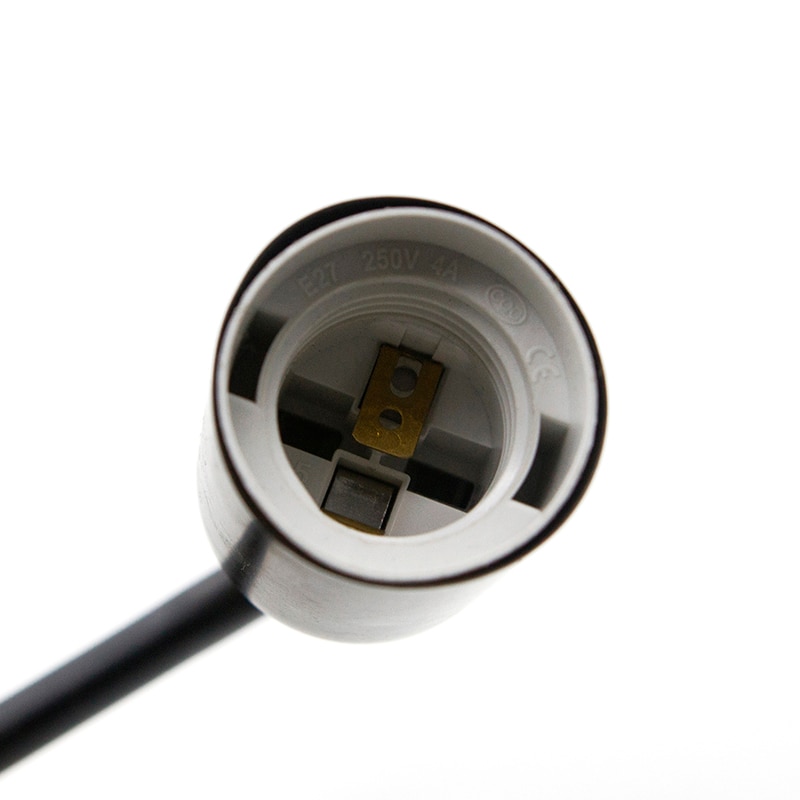 Aplique con base de madera estilo Industrial (Black) - Imagen 5