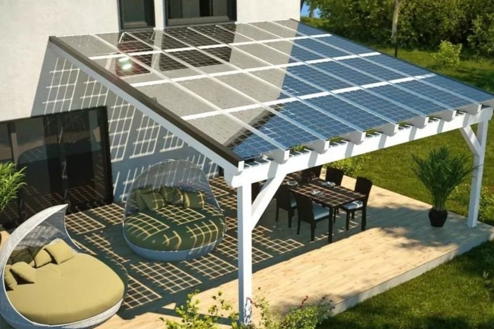 Innovador panel solar para pergolas transparente - Imagen 10