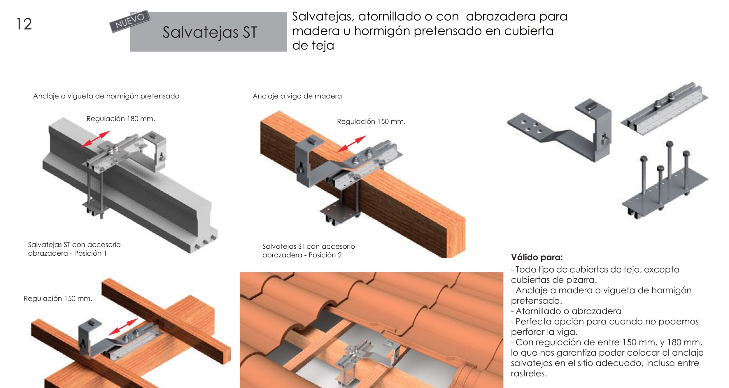 Estructura para montaje en tejado 1P-4P - Imagen 4