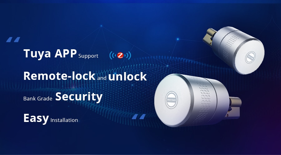 Cerradura inteligente Wifi controlada por Voz con Alexa y/o Google Home fácil de instalar