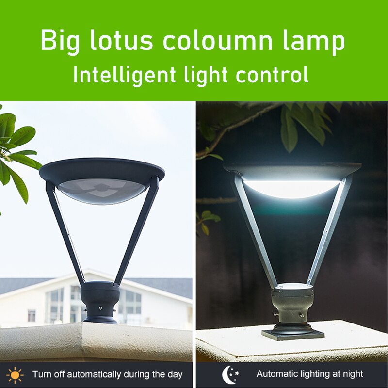 Farola Villa solar - para columnas -5W - Imagen 3