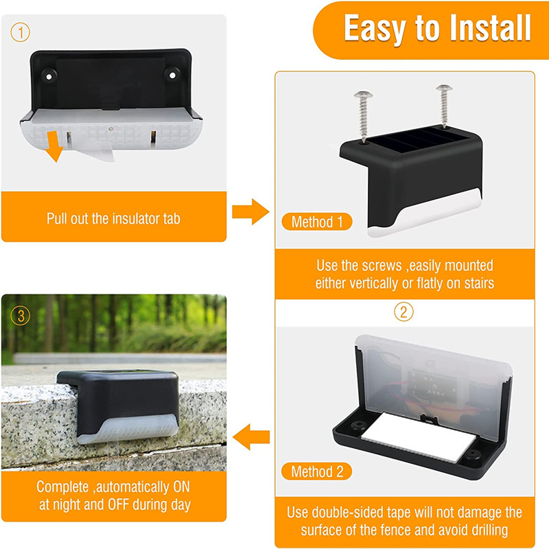 Luz Solar para Escalera Exterior - Imagen 6